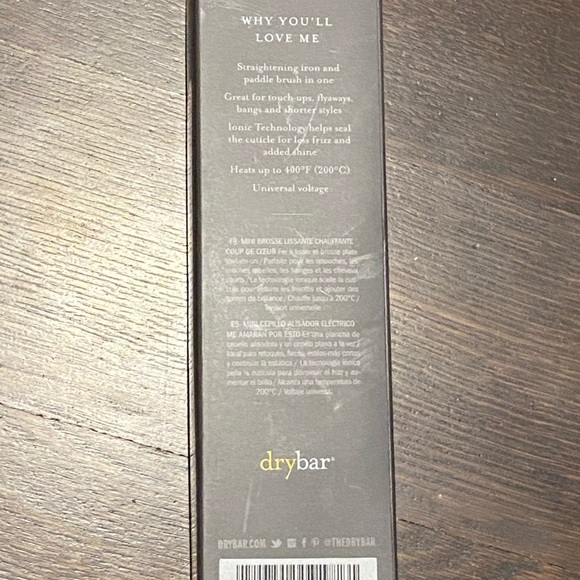 The Baby Brush Crush Mini Heated Straightening Bru - Picture 5 of 7